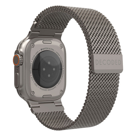 Correa Milan Traction Apple Watch Ultra Titanio