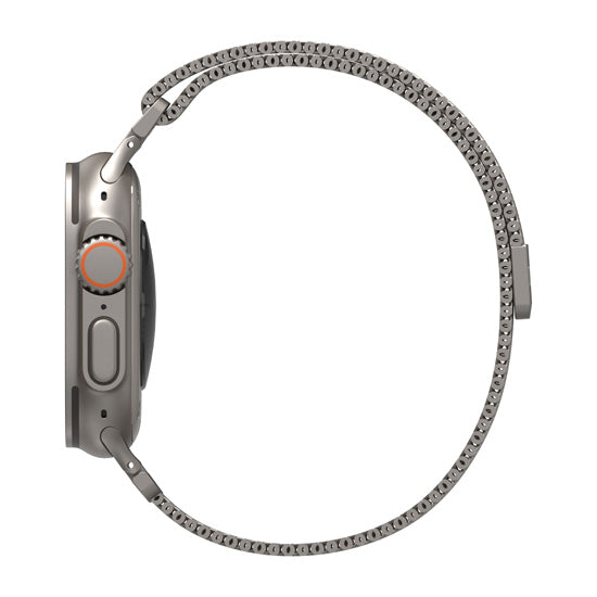 Correa Milan Traction Apple Watch Ultra Titanio