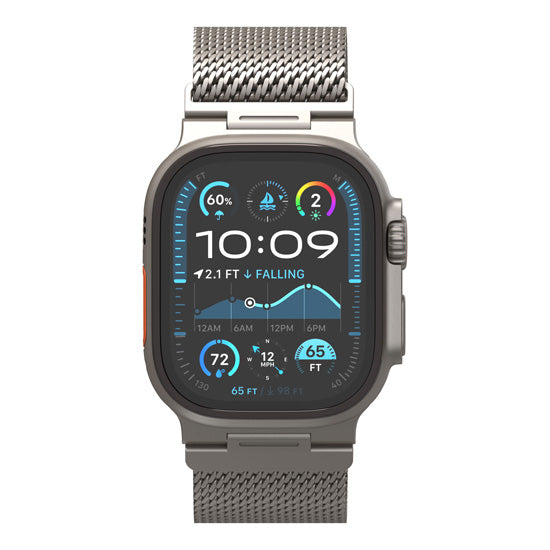 Correa Milan Traction Apple Watch Ultra Titanio