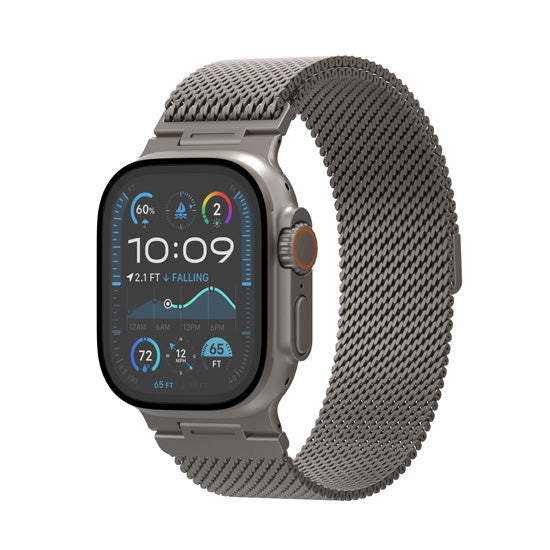 Correa Milan Traction Apple Watch Ultra Titanio