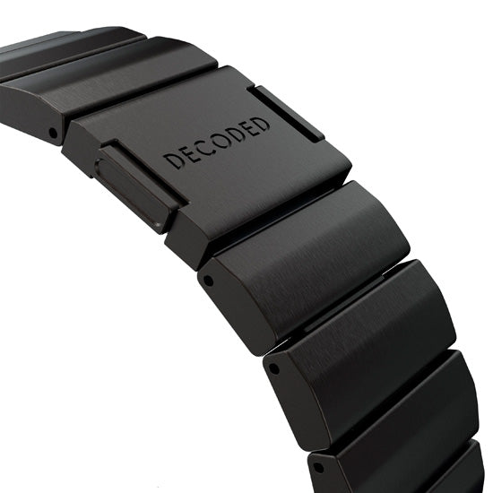 Correa Titanium Traction 44/45/46/49mm Titanio Negro