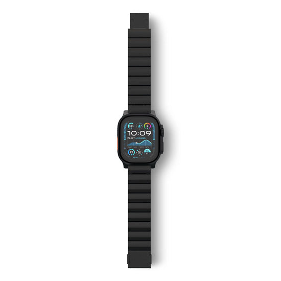Correa Titanium Traction 44/45/46/49mm Titanio Negro