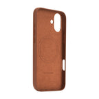 Funda de piel iPhone 16 Plus Tan