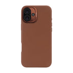Funda de piel iPhone 16 Plus Tan