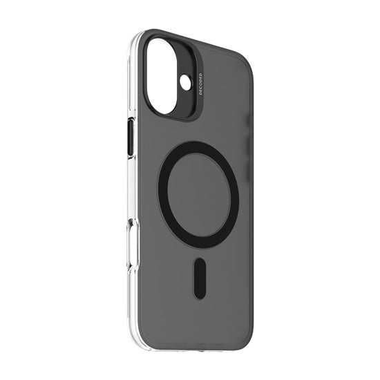 Funda MagSafe de plástico reciclado para iPhone 16 Plus Negro
