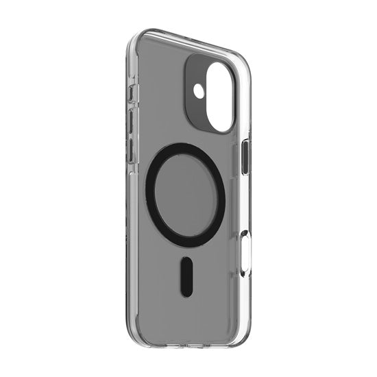 Funda MagSafe de plástico reciclado para iPhone 16 Plus Negro