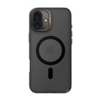Funda MagSafe de plástico reciclado para iPhone 16 Plus Negro