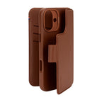 Folio desmontable MagSafe iPhone 16 Plus Tan