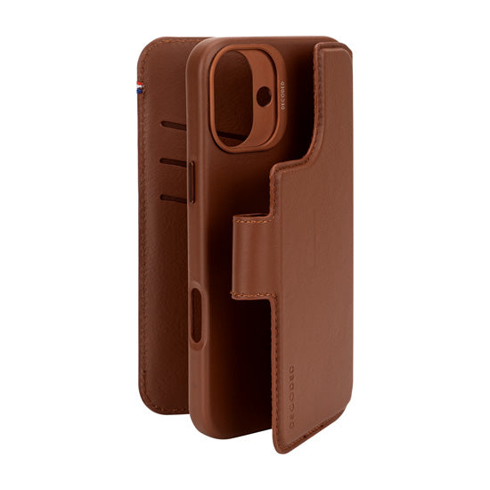 Folio desmontable MagSafe iPhone 16 Plus Tan