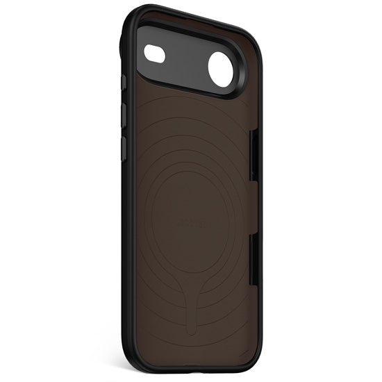 Funda MagSafe de Silicona Antimicrobiana para iPhone Air Phantom Black