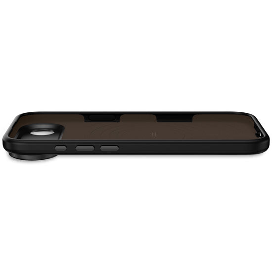 Funda MagSafe de Silicona Antimicrobiana para iPhone Air Phantom Black