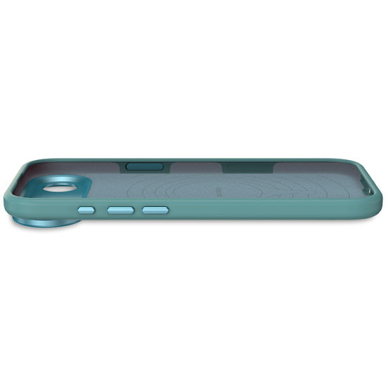 Funda MagSafe de Silicona Antimicrobiana iPhone Air Retro Blue
