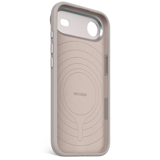 Funda de Silicona Antimicrobiana MagSafe para iPhone Air Soft Taupe