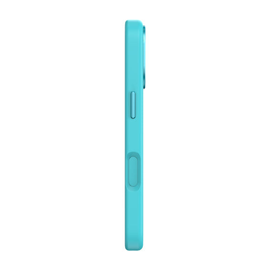 Funda de Silicona Antimicrobiana MagSafe para iPhone 17 Retro Blue