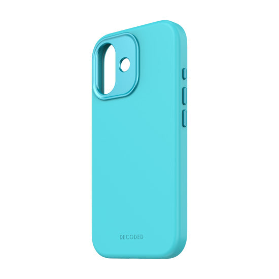 Funda de Silicona Antimicrobiana MagSafe para iPhone 17 Retro Blue