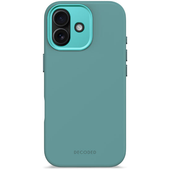 Funda de Silicona Antimicrobiana MagSafe para iPhone 17 Retro Blue