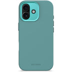 Funda de Silicona Antimicrobiana MagSafe para iPhone 17 Retro Blue