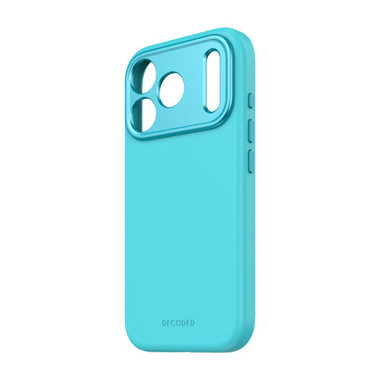 Funda de Silicona Antimicrobiana MagSafe para iPhone 17 Pro Retro Blue