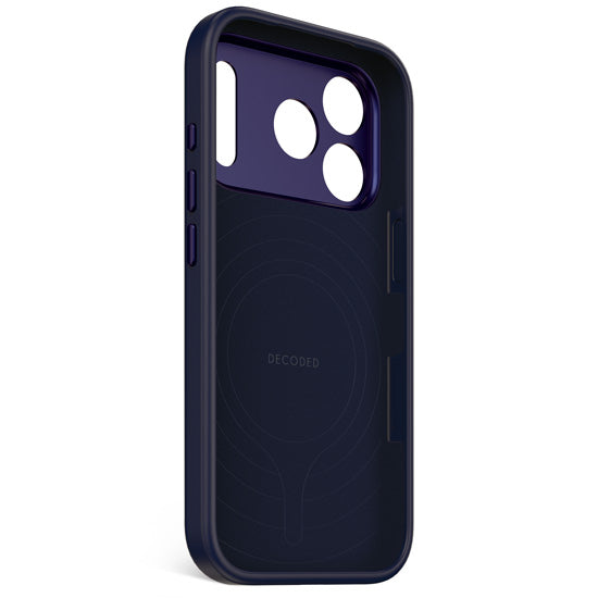 Funda de Silicona Antimicrobiana MagSafe para iPhone 17 Pro True Navy