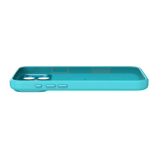 Funda de Silicona Antimicrobiana MagSafe para iPhone 17 Pro Max Retro Blue