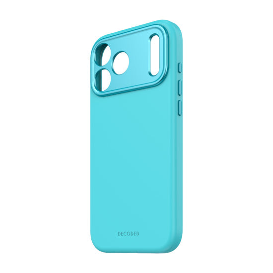 Funda de Silicona Antimicrobiana MagSafe para iPhone 17 Pro Max Retro Blue