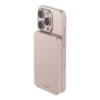Ultra Slim Mag Wireless Powerbank 5000mAh Desert Rose