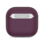 Funda de silicona para AirPods 4 y 5 Ciruela