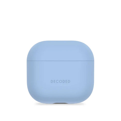 Funda de silicona para AirPods 4 y 5 Sky Blue