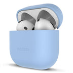 Funda de silicona para AirPods 4 y 5 Sky Blue