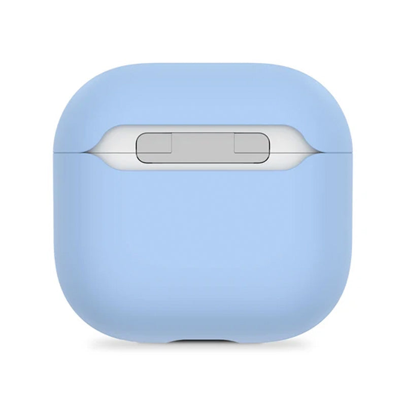 Funda de silicona para AirPods 4 y 5 Sky Blue