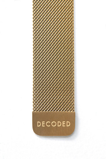 Correa Milan Traction V2 Oro Brillante 45MM
