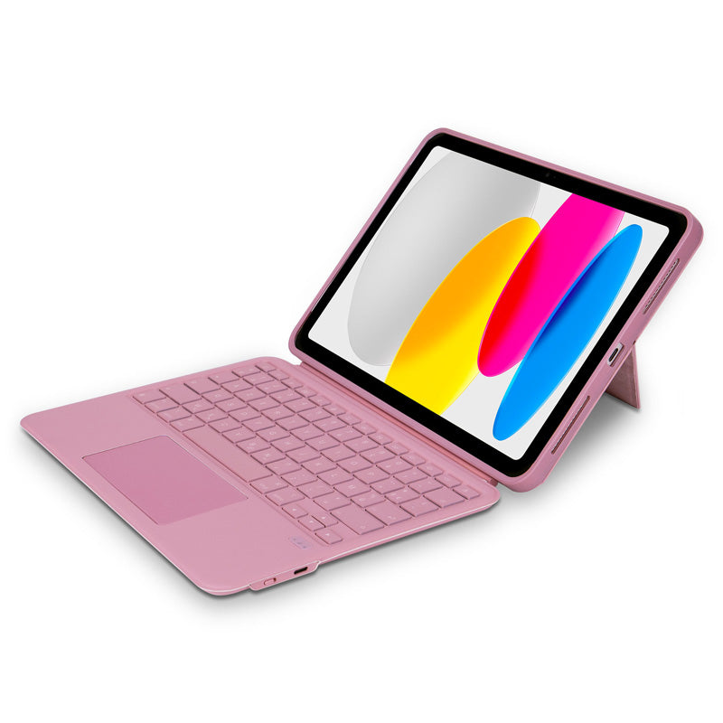 Folio con Teclado Bluetooth para iPad 11 (A16) y 10.9 (10ª gen) AZERTY Rosette