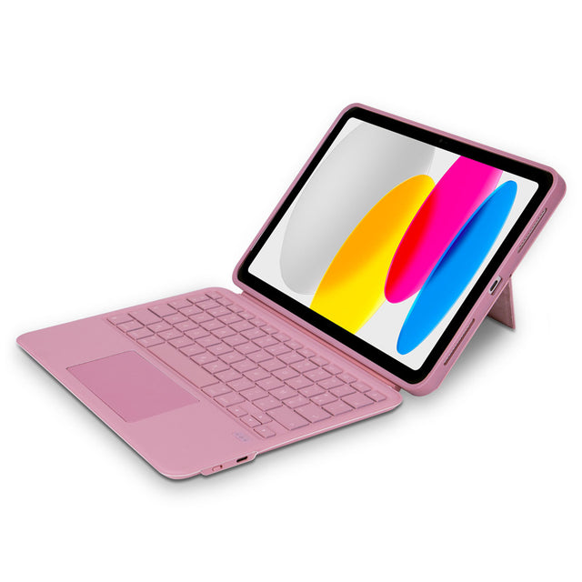 Folio con Teclado Bluetooth para iPad 11 (A16) y 10.9 (10ª gen) AZERTY Rosette
