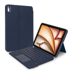 Funda Folio con Teclado Bluetooth para iPad Air 11 (M3/M2) y Air 10.9 (2020/22, 4a/5a gen) AZERTY Navy