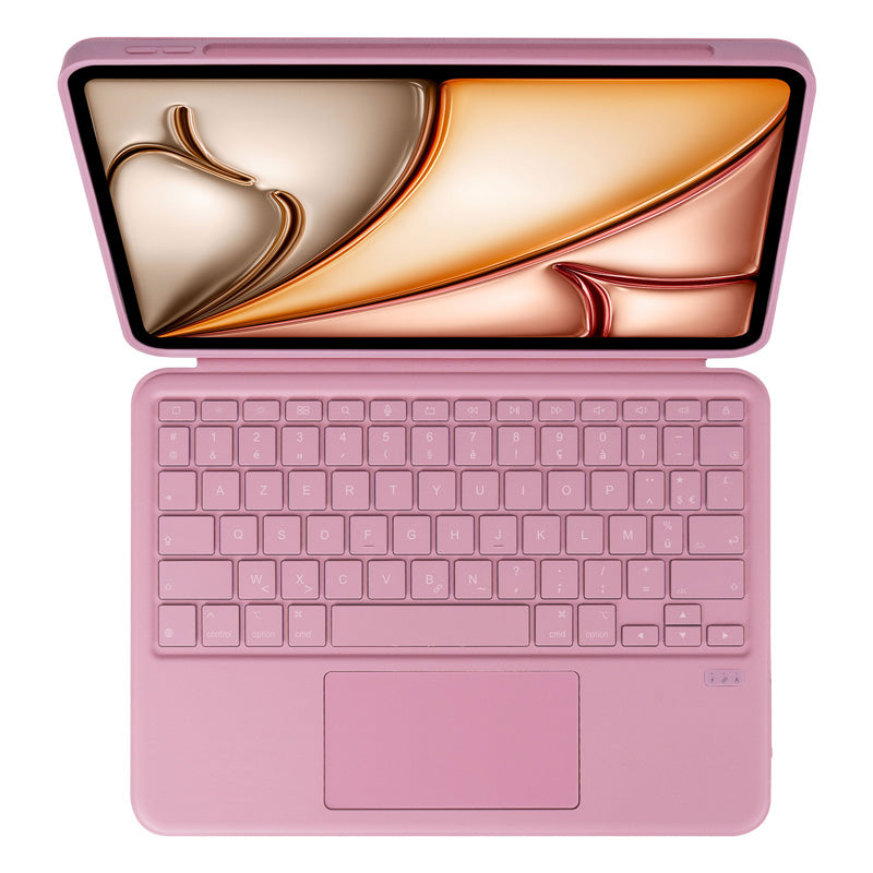 Folio Teclado Bluetooth iPad Air 11 (M3/M2) & Air 10.9 (2020/22, 4/5ª gen) AZERTY Rosette