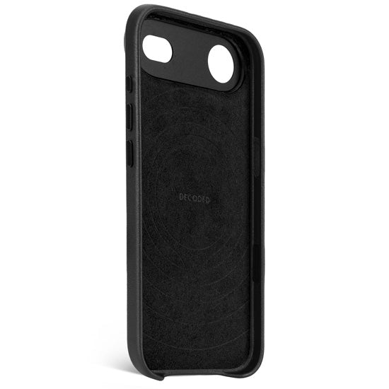 Funda de cuero iPhone Air Negro