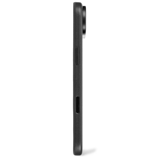 Funda de cuero iPhone Air Negro