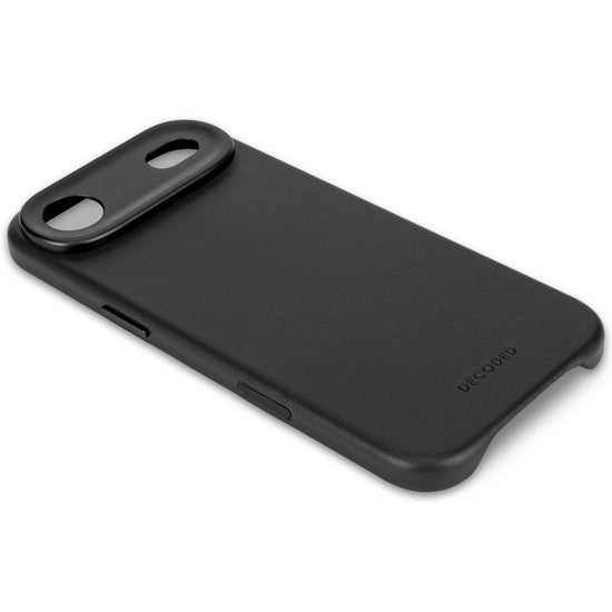 Funda de cuero iPhone Air Negro