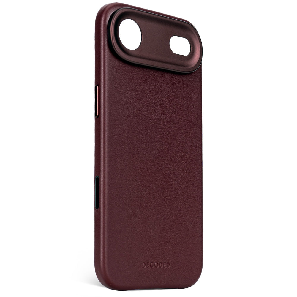 Funda de cuero iPhone Air Dark Ruby