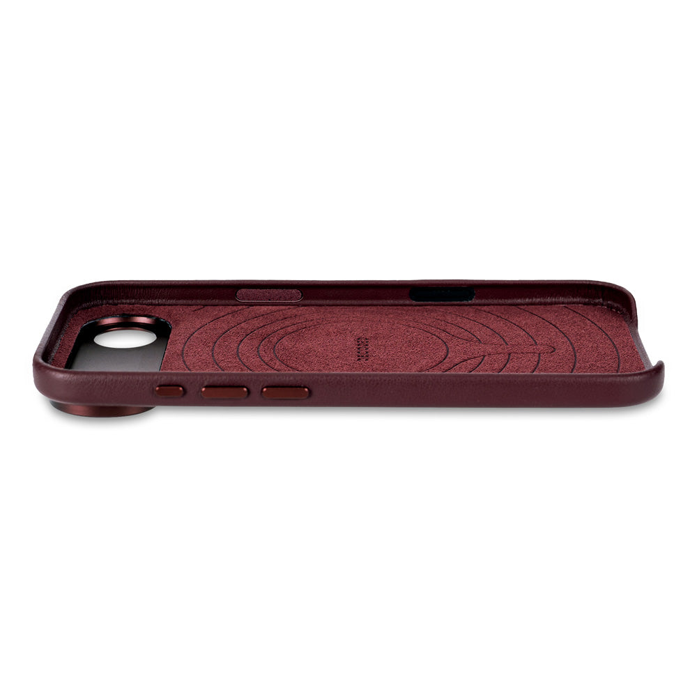 Funda de cuero iPhone Air Dark Ruby