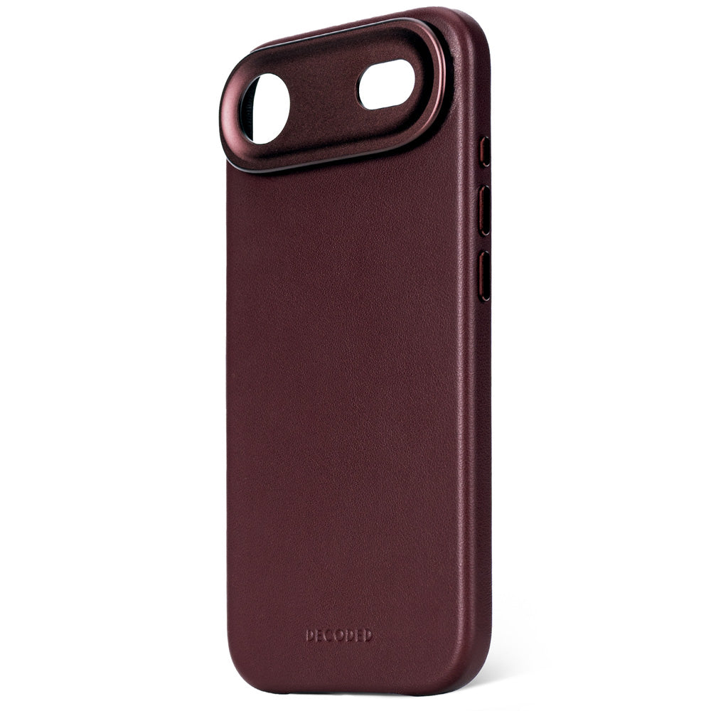 Funda de cuero iPhone Air Dark Ruby