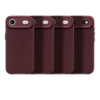 Funda de cuero iPhone Air Dark Ruby