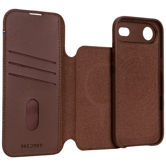 Folio desmontable MagSafe iPhone Air Marrón Chocolate