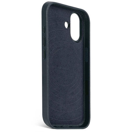 Funda de cuero iPhone 17 Navy shadow