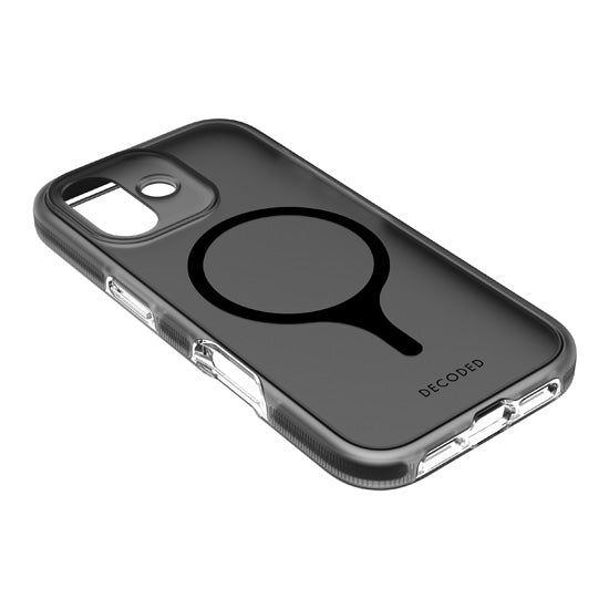 Funda transparente reforzada DropTec™ iPhone 17 Frosted Black