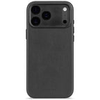 Funda de cuero iPhone 17 Pro Negro