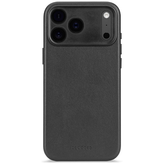 Funda de cuero iPhone 17 Pro Negro