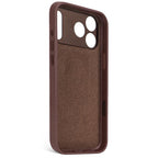 Funda de piel iPhone 17 Pro Chocolate brown