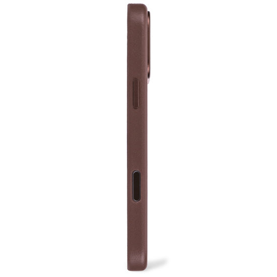 Funda de piel iPhone 17 Pro Chocolate brown