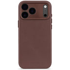 Funda de piel iPhone 17 Pro Chocolate brown